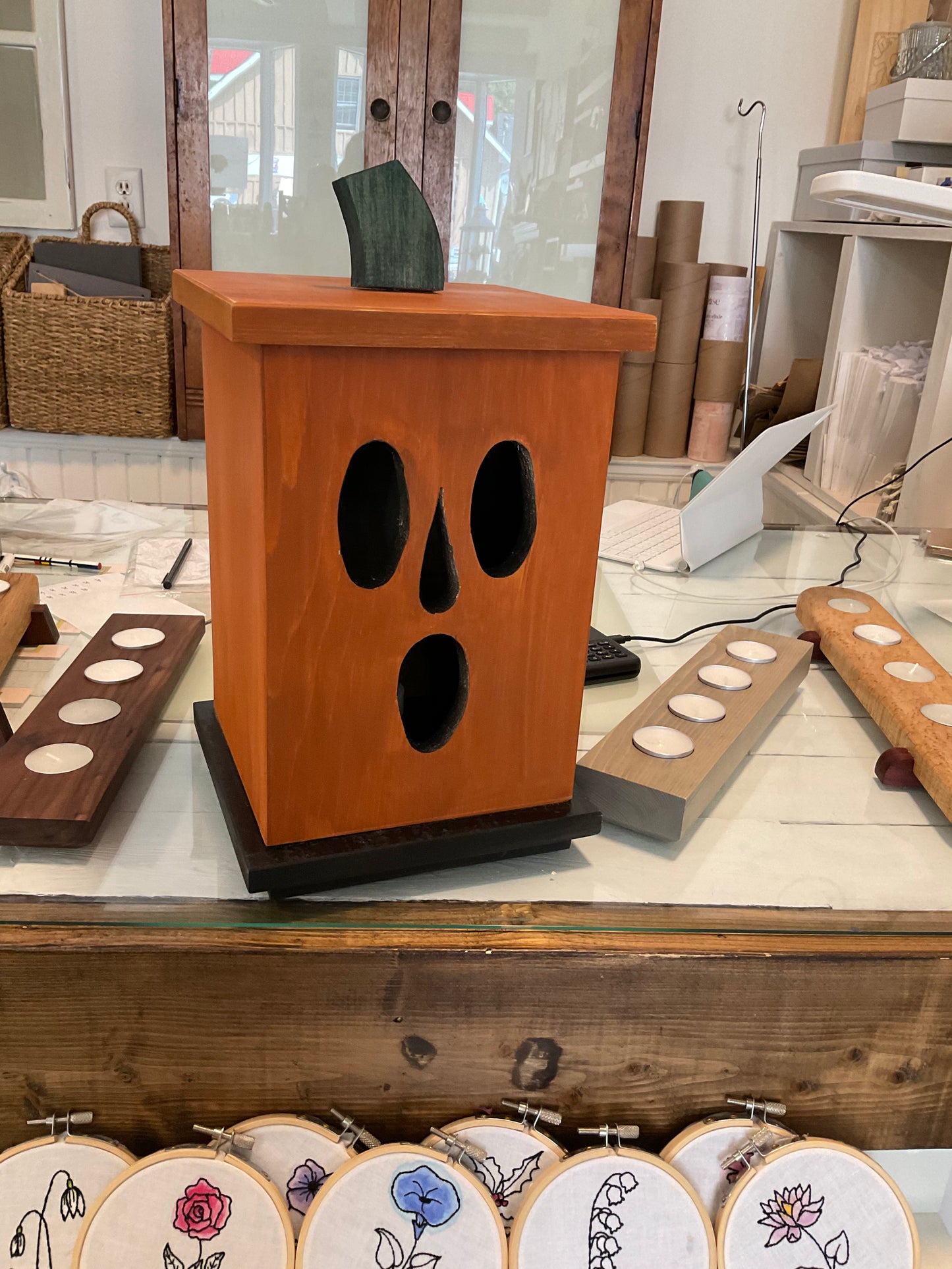 Wooden Pumpkins