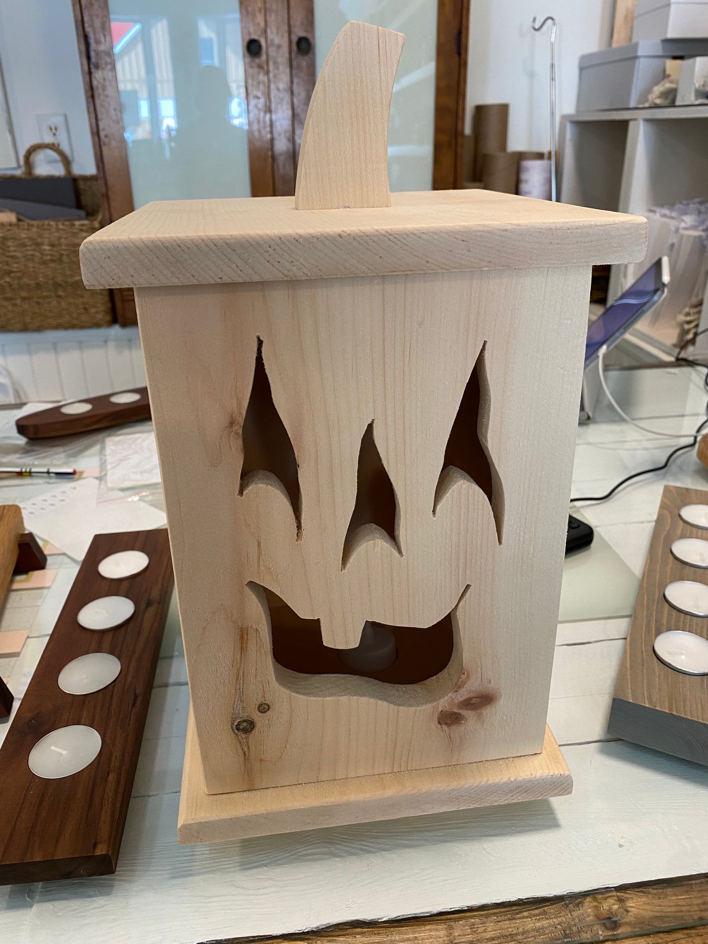 Wooden Pumpkins