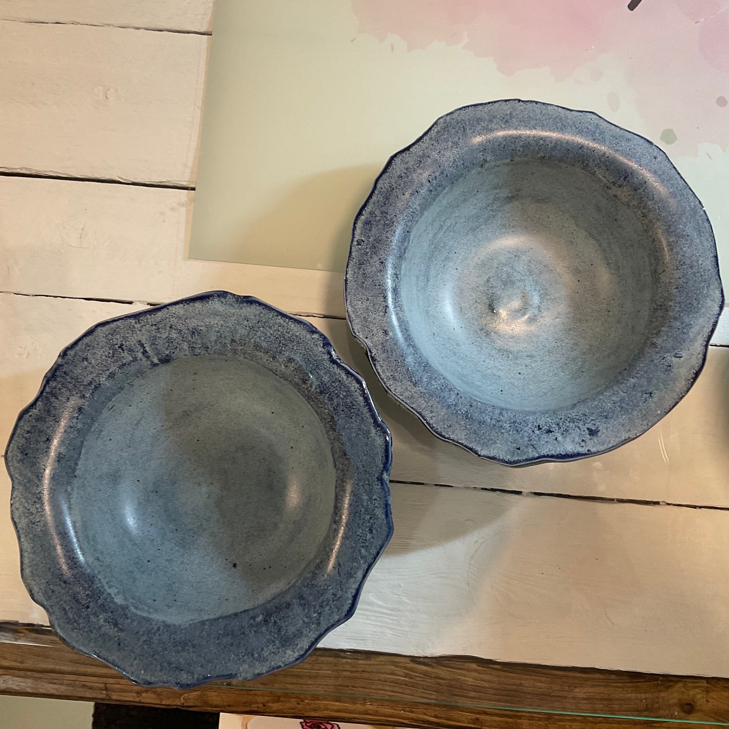 Blue bowl