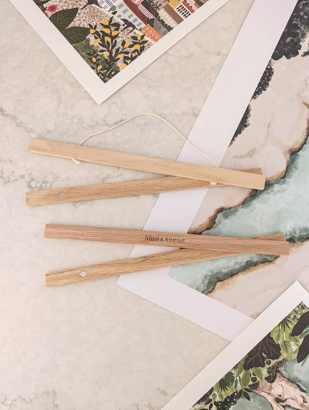 Mimi & August - Magnetic Wooden Print Hanger