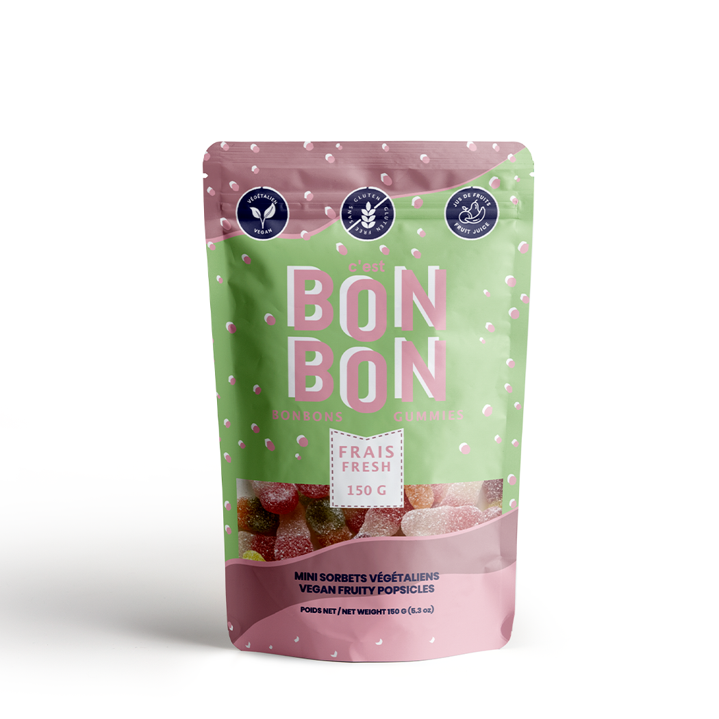 La boîte à bonbons - Vegan Fruity Popsicles