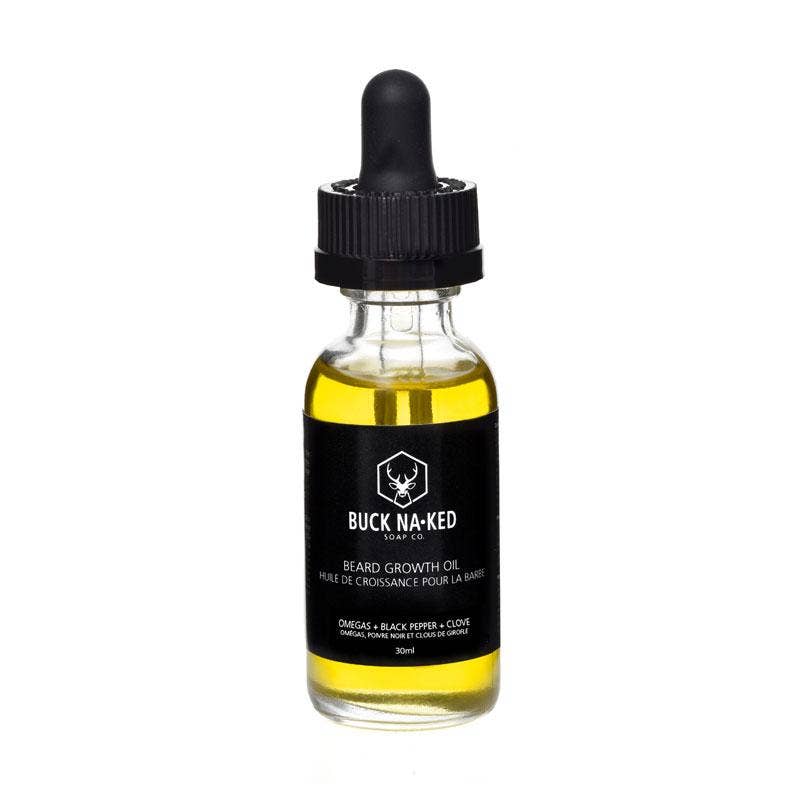Buck Naked Soap Company - Omegas + Black Pepper + Clove Beard Growth Oil