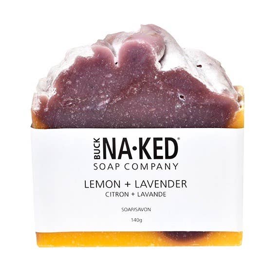 Buck Naked Soap Company - Lemon + Lavender Soap