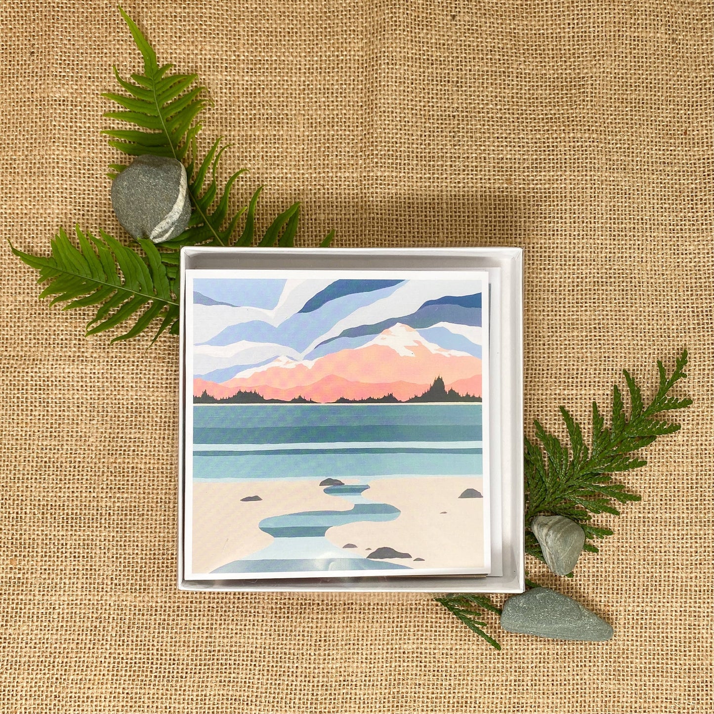West Coast Life 5x5 Coastal Greeting Cards