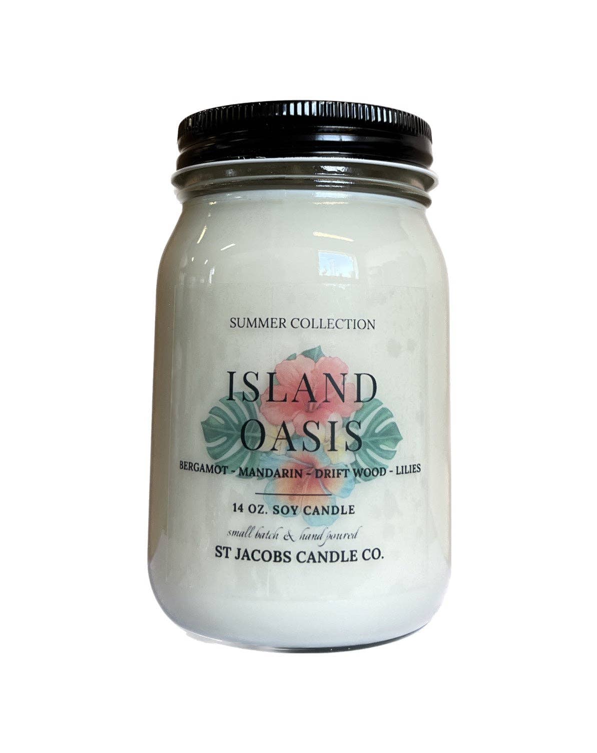 St Jacobs Candle Co. - Island Oasis Natural Soy Candle