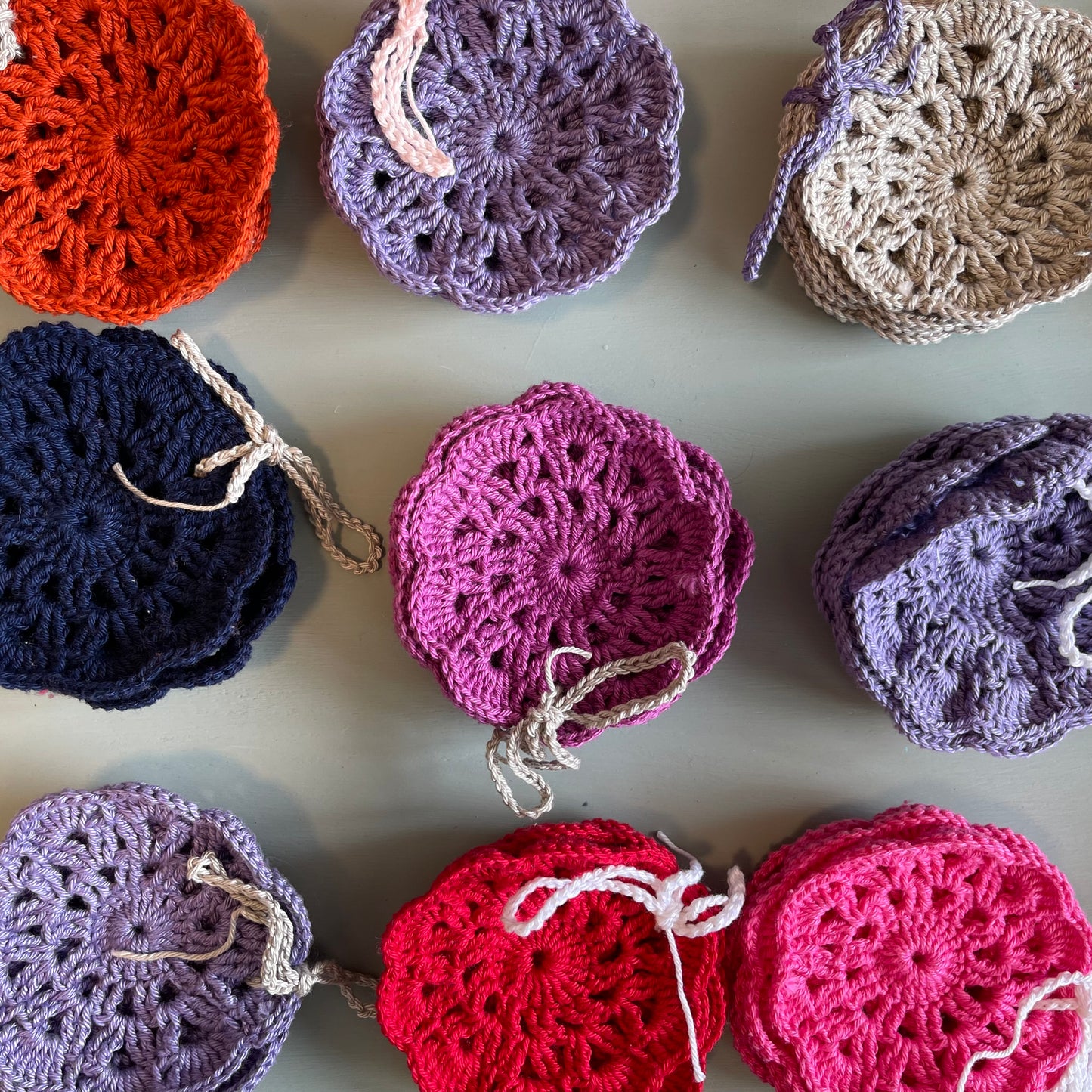 Crocheted Coasters