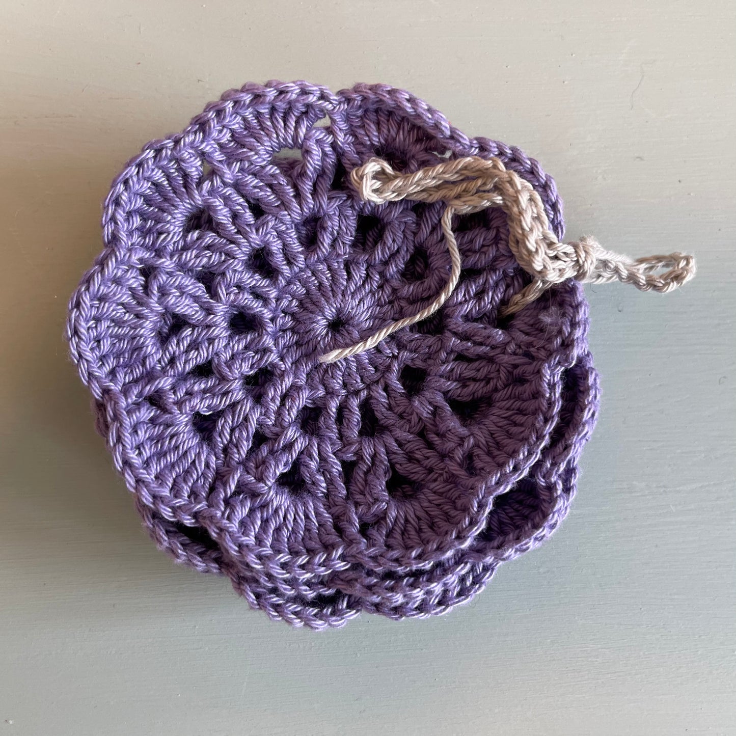 Crocheted Coasters