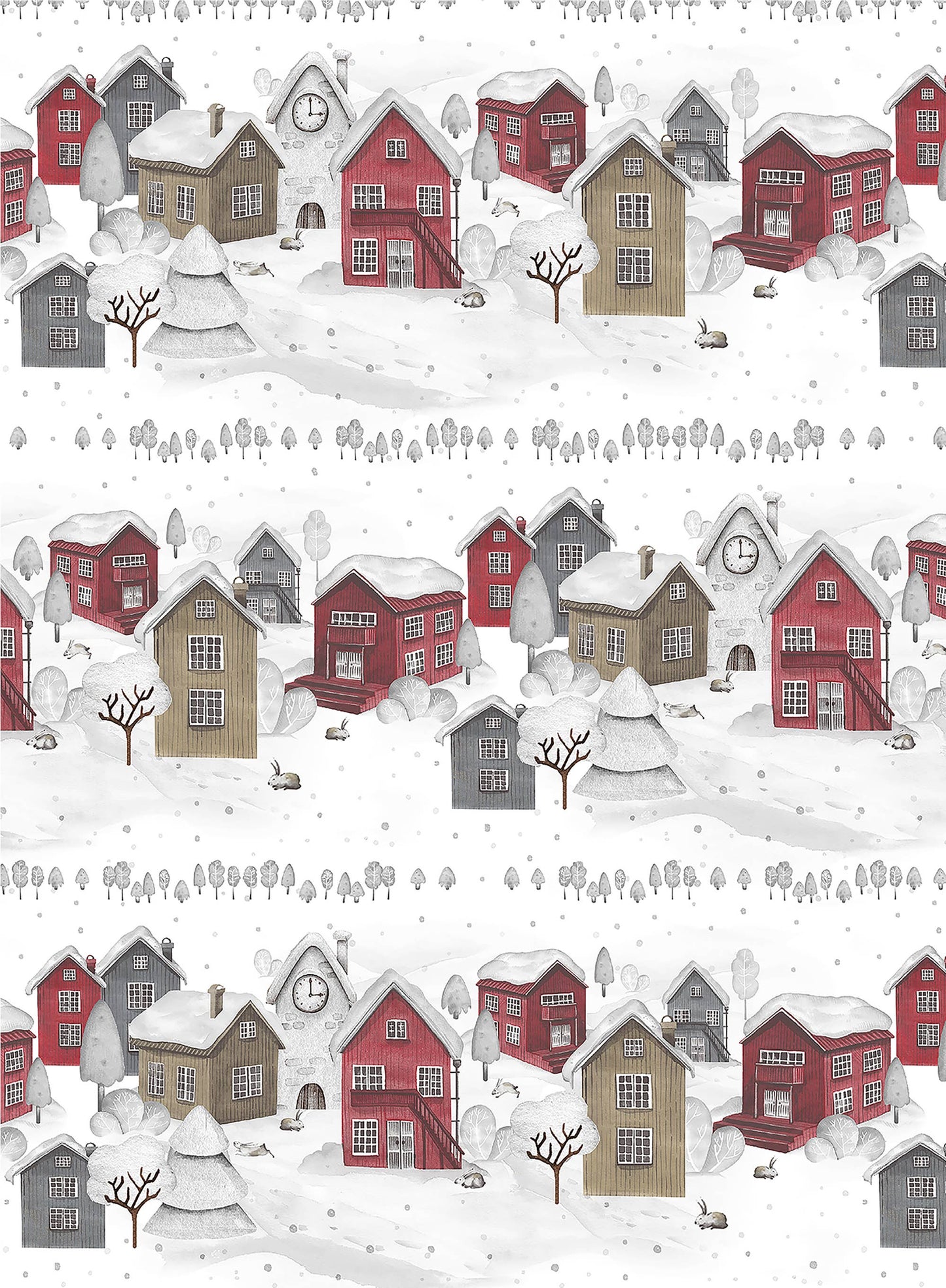 Maison Lorrain - Neige - Kitchen Towel / Linge De Maison