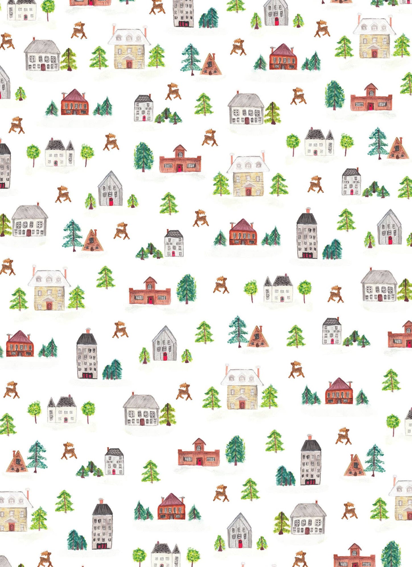 Maison Lorrain - Village de Noel - Linge De Maison / Xmas Villa Kitchen Towel