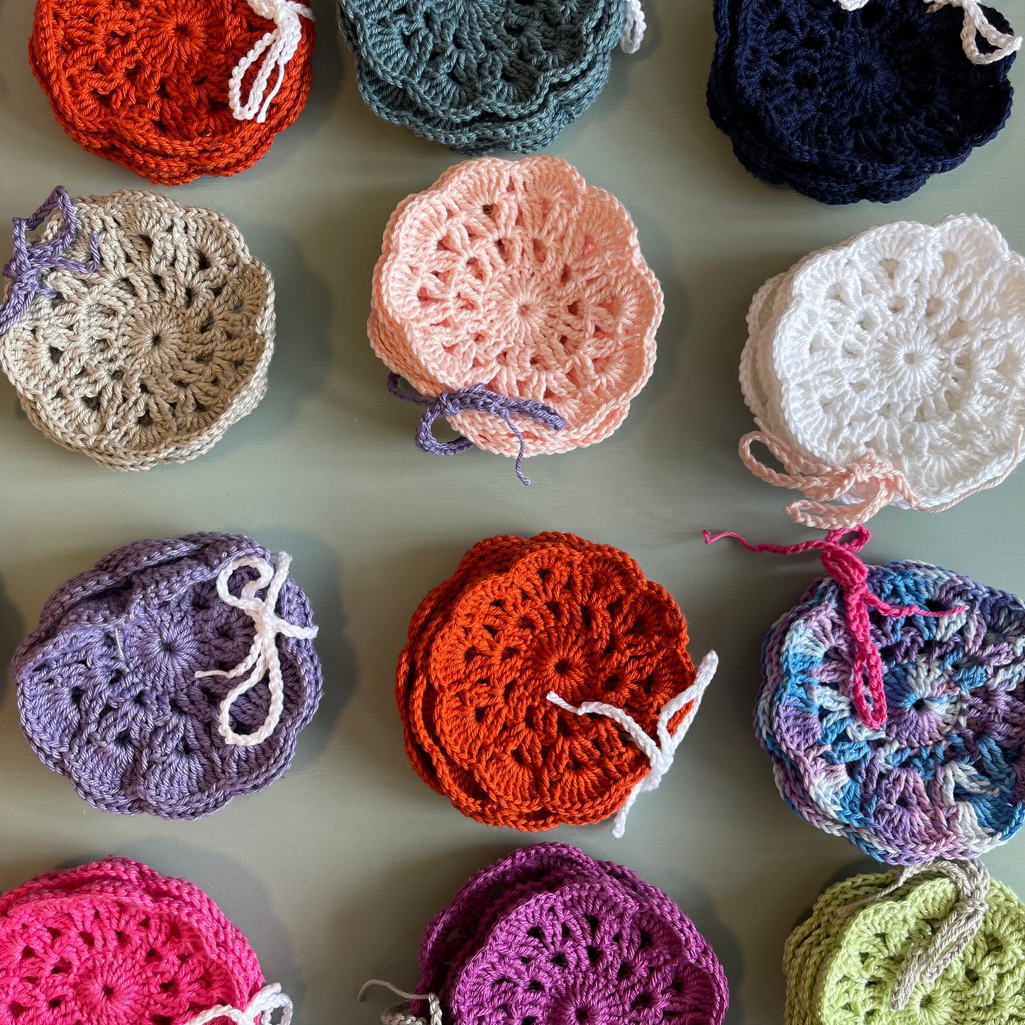 Crocheted Coasters