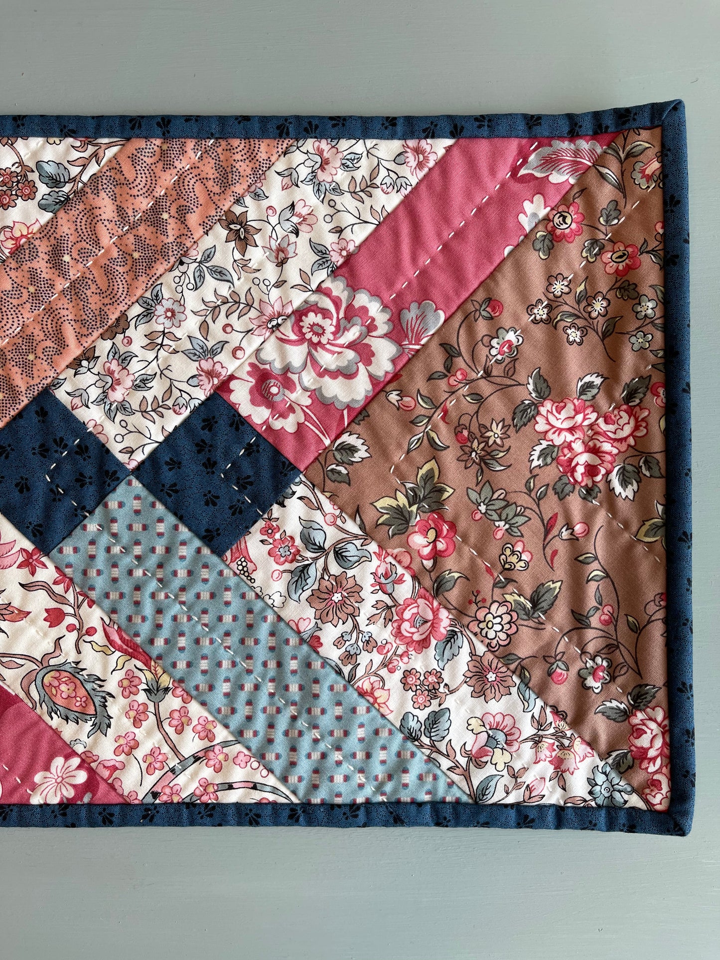 Jane Austen Quilted Runner