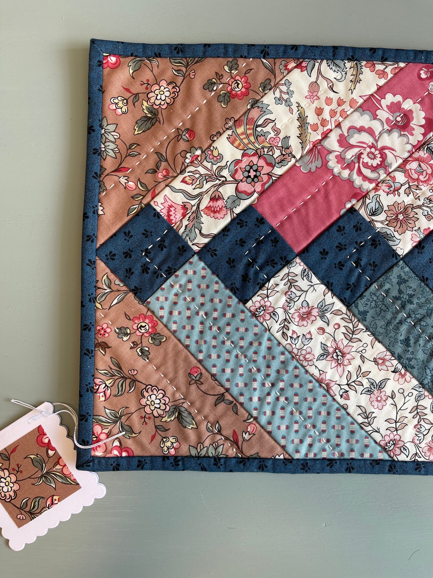 Jane Austen Quilted Runner