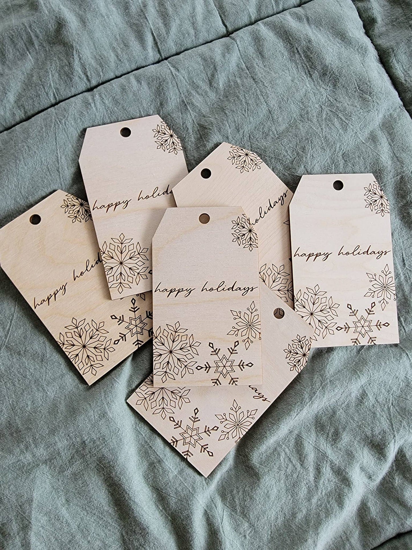 Bellamy Home Studio - Happy Holidays Gift Tags