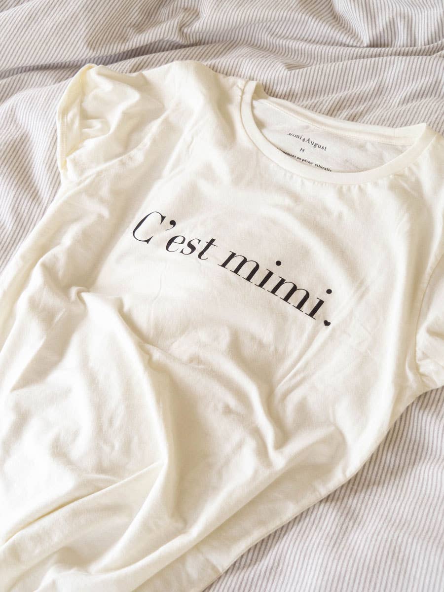 Mimi & August - The Soft Tee - C'est Mimi