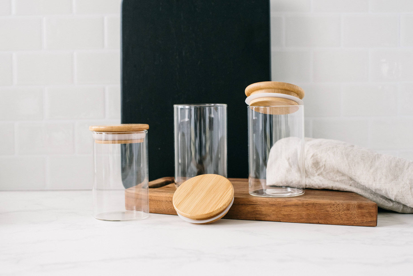 Zahra's Place - Bamboo Spice Jars - 250 ml