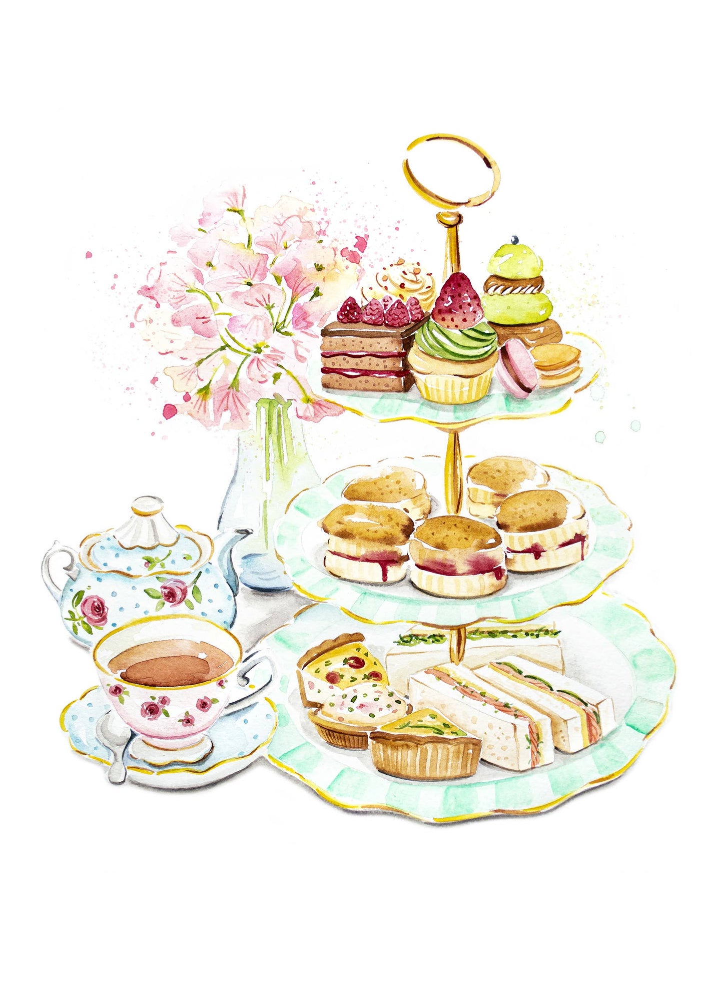 Maison Lorrain - High Tea - Linge De Maison / High Tea Kitchen Towel
