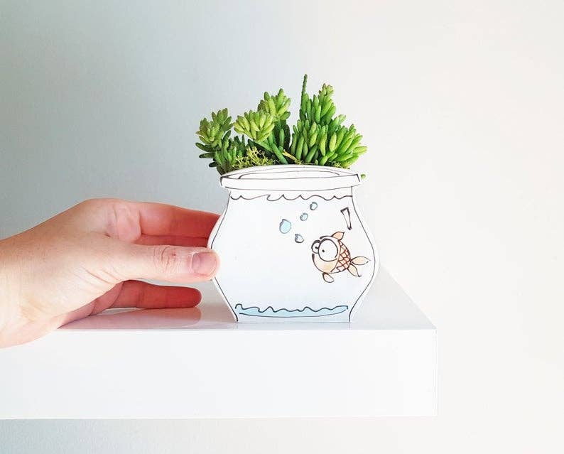 Julie Richard Ceramist - Aquarium Planter