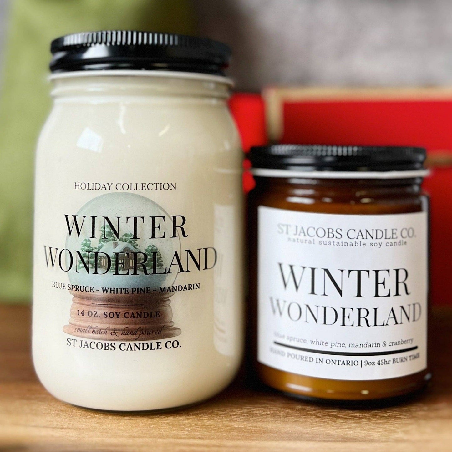 🎅🦌Holiday Season 2023❄️WINTER WONDERLAND☃️ Soy Candle: 14 Ounces