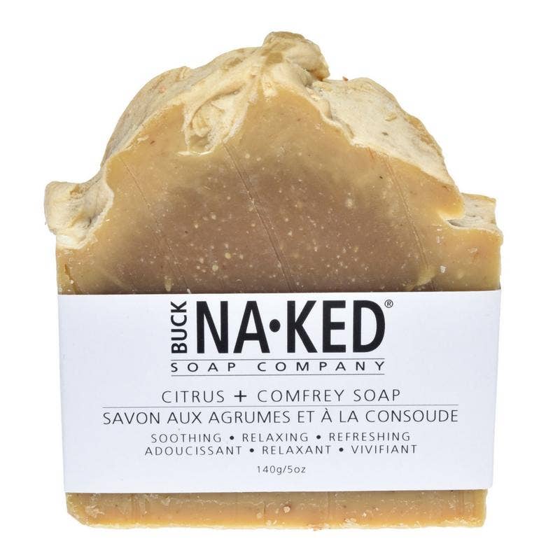 Buck Naked Soap Company - Citrus & Comfrey Soap - 150g/5oz