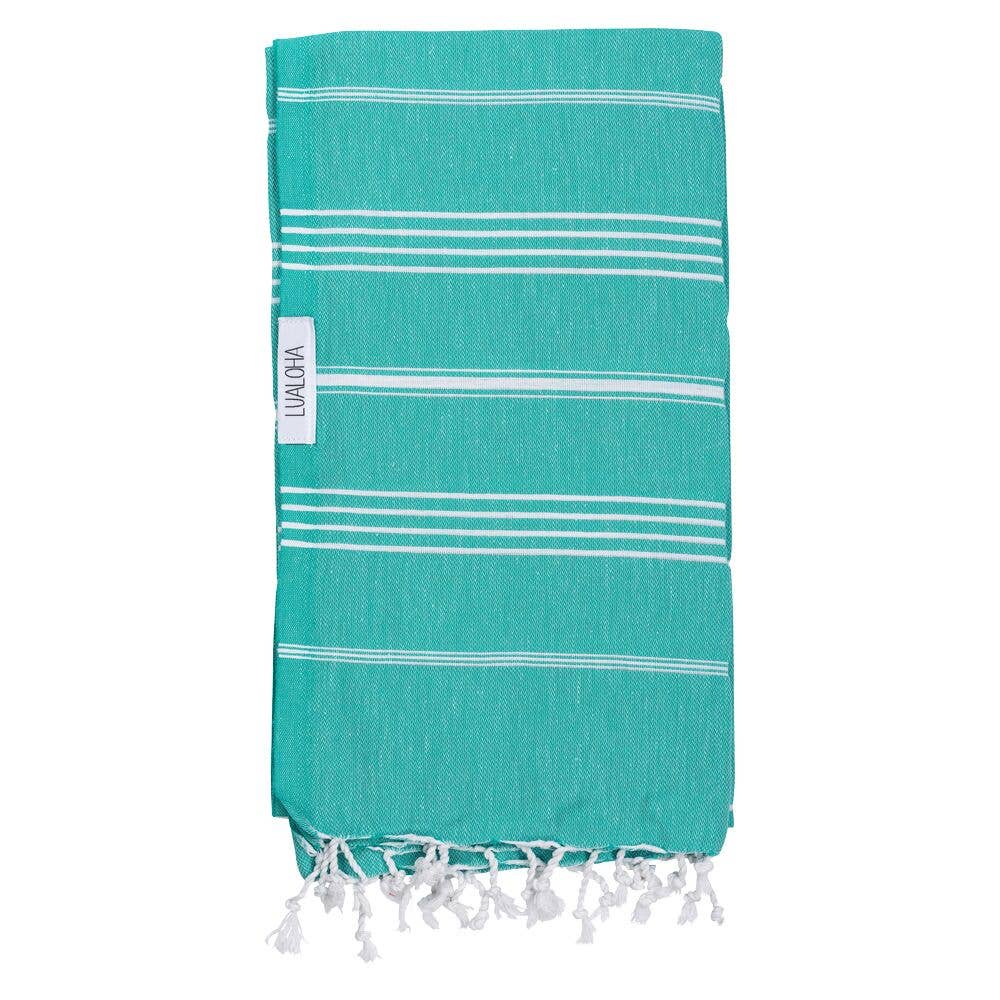LUALOHA - Sea Green Classic Towel