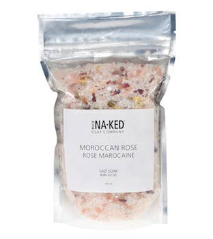 Buck Naked Soap Company - Moroccan Rose Salt Soak - 472 ml/16 floz