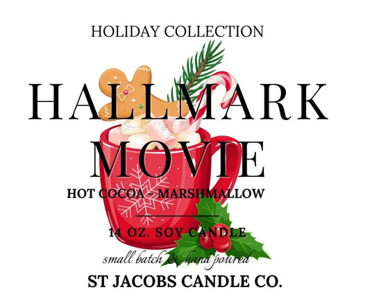 St Jacobs Candle Co. - HALLMARK MOVIE - 🎅🦌Holiday Season 2022 ❄️☃️ Natural Soy