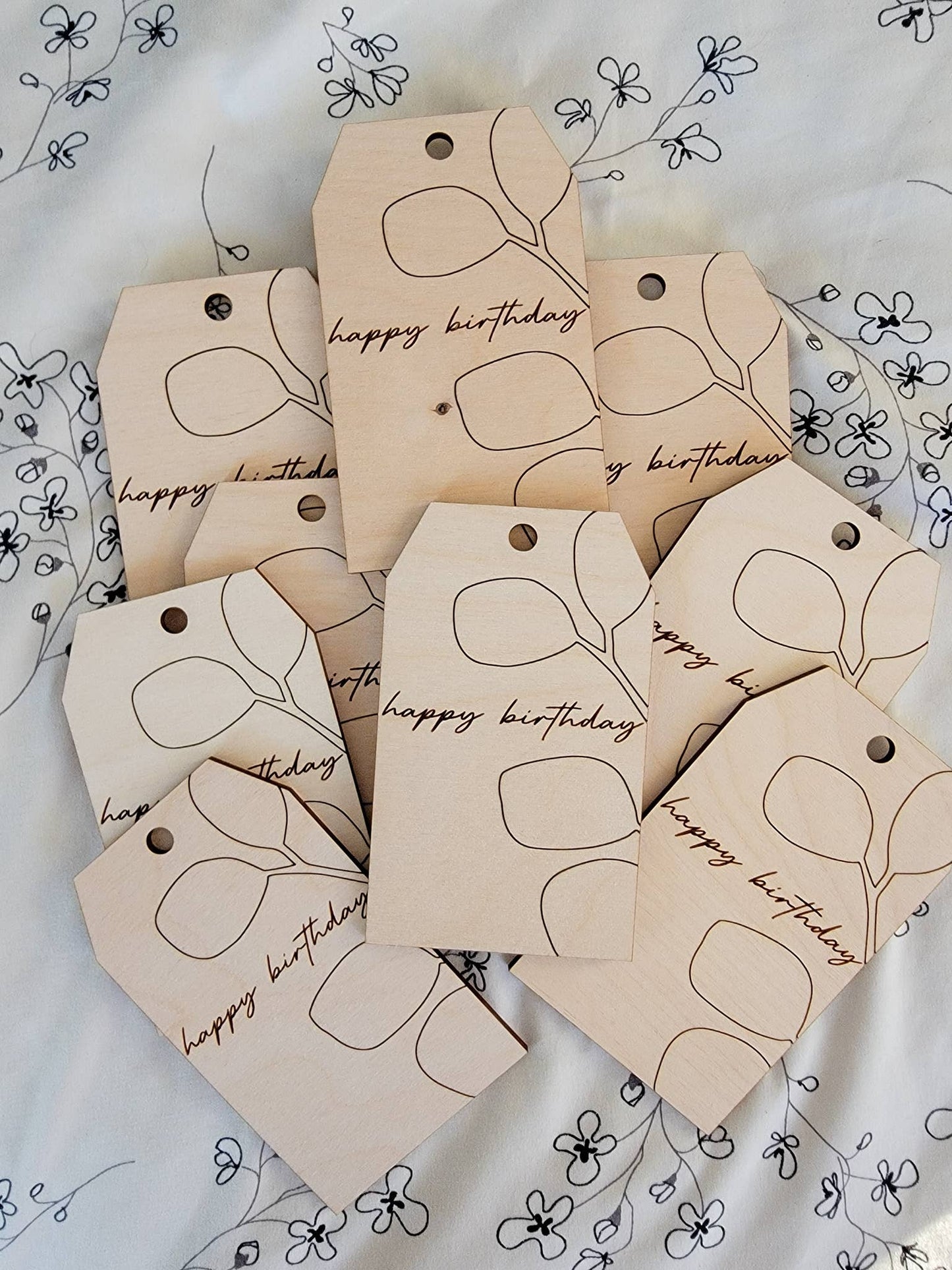 Bellamy Home Studio - Wooden Gift Tags