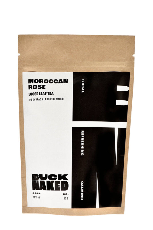 Buck Naked Soap Company - Moroccan Rose Loose Leaf Tea