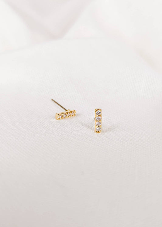 Mimi & August - Cleia- gold plated earrings