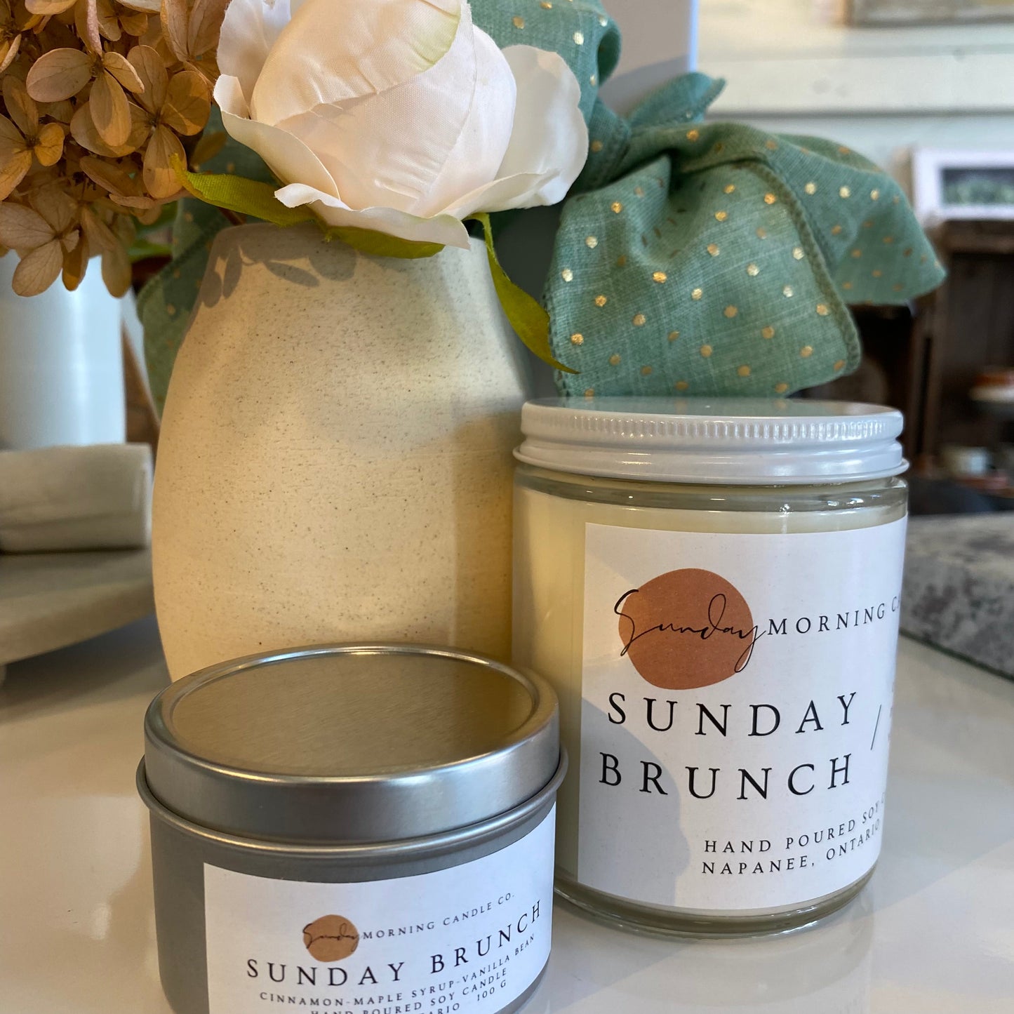 Sunday Morning Candle Co.  Small